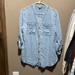 Denim top